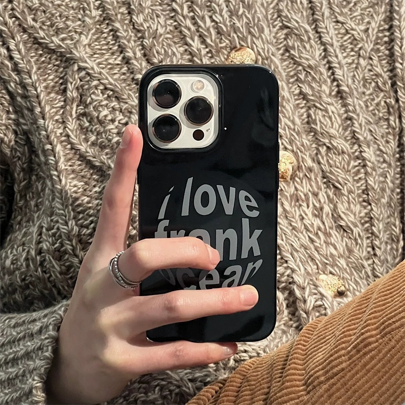 สําหรับiphone 15 Pro Max TPU 14 XR 13 11 12 Pro Max 8 7 6 6S Plus X Xs Max Se 2020 13 12 11 กรณีสีดําGlossy TPU Softกรณีกันกระแทกกล้องป้องกัน
