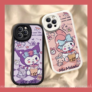 เคสโทรศัพท์มือถือ แบบนิ่ม ลายการ์ตูน Kuromi กันกระแทก สําหรับ Infinix Hot 11 10s 11s 10T 10 9 Play Smart 6 5 Hot 11s 10s 10T 10 Lite 11 Note 8