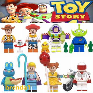 【COD】บล็อกตัวต่อเลโก้ Toy Story 4 Buzz Lightyear Woody Jessie Alien Ducky Bo Peep ของเล่นสําหรับเด็ก