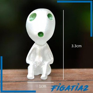 [Figatia2] ตุ๊กตาเรซิ่น รูปเอลฟ์ ป่าไม้เรืองแสง สําหรับกระถางต้นไม้ 5 ชิ้น