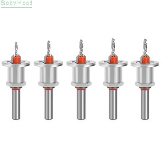 【Big Discounts】5PCS 8mm Shank Countersink Woodworking Router Bit Milling Cutter Screw Extractor#BBHOOD