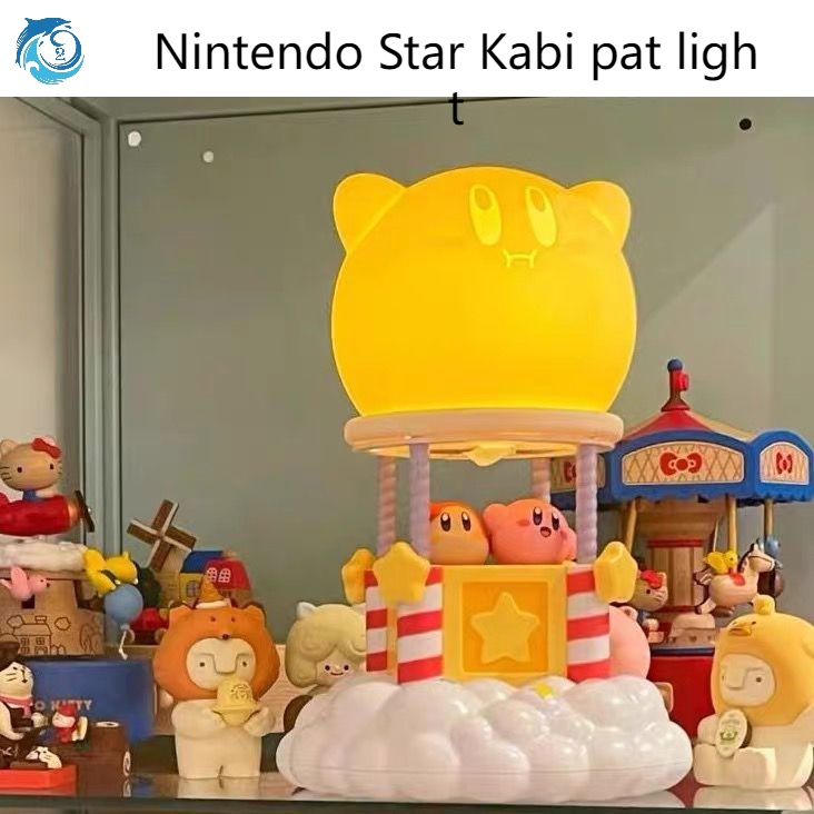 Youpin โคมไฟตั้งโต๊ะ รูปตุ๊กตา Nintendo Star kirby Pat Light เรืองแสงในที่มืด ของเล่นสําหรับเด็ก