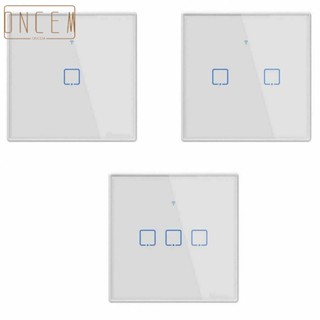 【ONCEMOREAGAIN】Wall Switch FOR SONOFF T2UK Plastic Smart Home Wifi Switch Remote Control