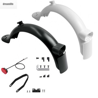 【DREAMLIFE】Xiaomi M365 Pro Pro 2 1S Rear Mudguard Fender Kit Upgrade with Taillight Bracket