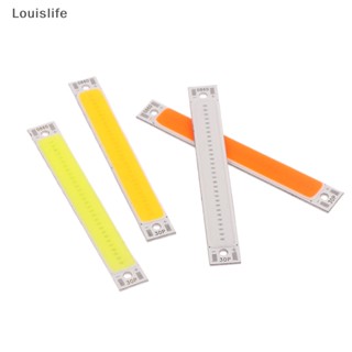 Llph แถบไฟ LED COB 3V-4V DC 60 มม. 8 มม. 1W 3W สีขาว น้ําเงิน แดง สําหรับจักรยาน DIY