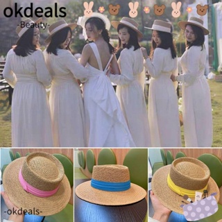 Okdeals หมวกบักเก็ต หมวกชายหาด ระบายอากาศ สําหรับผู้ชาย และผู้หญิง