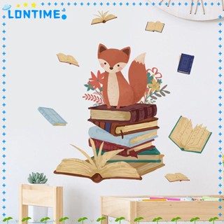 Lontime สติกเกอร์ติดผนัง มีกาวในตัว ทนทาน สําหรับตกแต่งหน้าต่างบ้าน