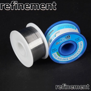 Refinement ลวดเชื่อมบัดกรี FLUX 2.0% 50 ก. 0.8 มม. ละลายเร็ว ไม่ทําความสะอาด อุปกรณ์เสริม