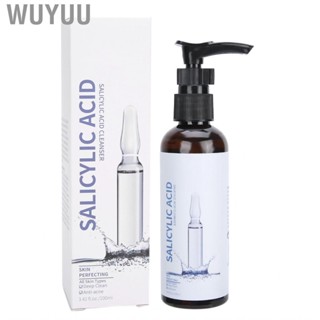 Wuyuu Salicylic Acid Facial  Skin Cleaning    Face Wash 100ml