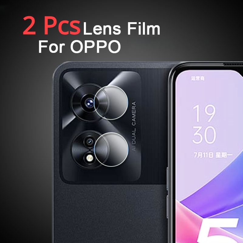 OPPO OPPO A98 A97 A95 A78 A74 A58 A57 A17 A17K HD Clear Ultra Slimกล้องเลนส์Protector Reno 10 Pro Plus 8T 4G 5Gกระจกนิรภัยป้องกันฟิล์ม