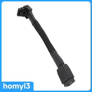 [Homyl3] สายเคเบิลต่อขยาย 16Pin 12+4)Pin ตัวเมีย เป็นตัวผู้ สําหรับการ์ดจอ