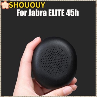 Shououy แผ่นรองหูฟัง แบบนิ่ม แบบเปลี่ยน สําหรับ Jabra 45h 1 คู่