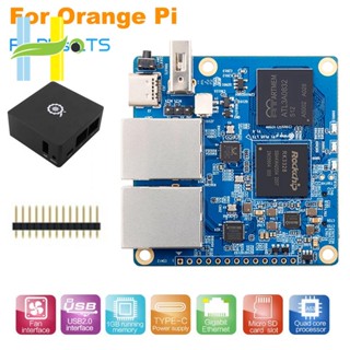 บอร์ดทดลอง LTS พร้อมเคส 1GB DDR3 Rockchip RK3328 Open Source Run Android9 Ubuntu OpenWRT OS สําหรับ Orange Pi R1 Plus