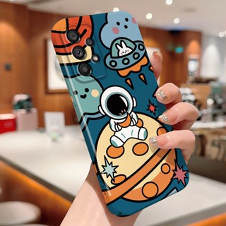 เคสโทรศัพท์มือถือแบบแข็ง กันกระแทก กันรอยกล้อง ลายการ์ตูนนักบินอวกาศน่ารัก สําหรับ Samsung A02 A02s A03 A03s A04 A11 A12 A13 A23 A20 A30