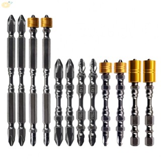 【VARSTR】Heavy Duty Electric ScrewDriver Bit Set with Magnetic Ring PH2 Double Head