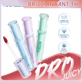 ใหม่ Focallure Jelly Water Light Lip Glaze Moisturizing Lip GLOSS Non-Stick Cup Lip Glaze Moisturizing And Lasting bri