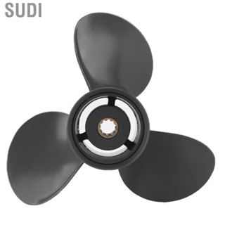 Sudi Boat Outboard Propeller  Copper 10T Aluminum Alloy 3 Blades 9 7/8in 11in for Engines 20‑30HP