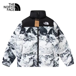 เสื้อแจ็กเก็ตลําลอง คอปก ปักลายโลโก้ The North Face ให้ความอบอุ่น กันลม แฟชั่นสําหรับผู้ชาย และผู้หญิง