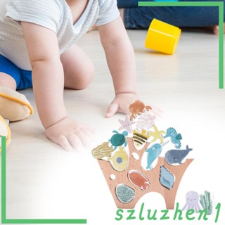 [Szluzhen1] ของเล่นบล็อกไม้ สมดุล สําหรับกิจกรรม ปาร์ตี้ สอน