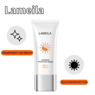 Lameila ครีมกันแดด SPF50 กันน้ํา ให้ความชุ่มชื้น ซ่อมแซมผิวหน้า