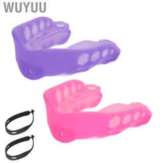 Wuyuu Shock Mouth Guard Adult Sports Flavored Mouthguard With Strip For  Basketb