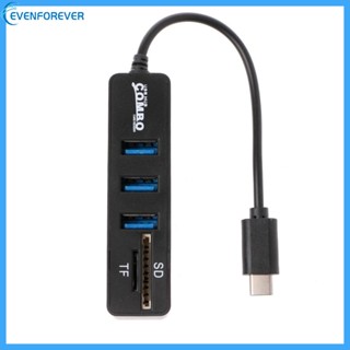 เครื่องอ่านการ์ด EV USB 2 0 Hub Splitter SD TF สําหรับ iMac หลายพอร์ต USB