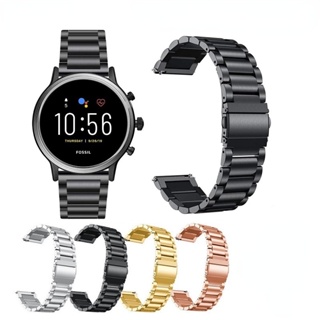 สายนาฬิกาข้อมือสเตนเลส 20 มม. สําหรับ Samsung Galaxy Watch 6 40 มม. 44 มม. Galaxy Watch6 Classic 43 มม. 47 มม.