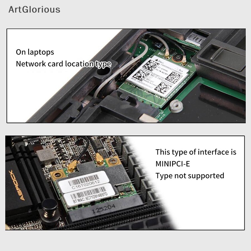 อะแดปเตอร์การ์ดไร้สาย WiFi 6E Intel AX210 บลูทูธ 5.2 M.2 AX210NGW 2.4Ghz 5Ghz 6Ghz 5374Mbps 802.11ax AX200 N สําหรับแล็ปท็อป PC