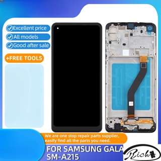 Oem อะไหล่หน้าจอสัมผัสดิจิทัล LCD พร้อมกรอบ แบบเปลี่ยน สําหรับ Samsung Galaxy A21 SM-A215