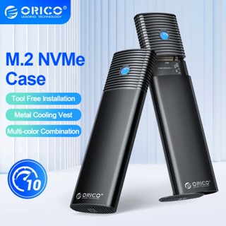 Orico Case M.2 NVME Case NGFF Enclosure กล่องฮีทซิงค์โลหะ SSD Nmve M2 Enclosure NVMe 10Gbps PCIe SSD Box M.2 NVMe NGFF SATA SSD M.2 SSD| |   - Aliexpress