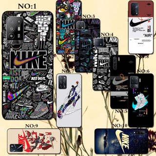 NIKE เคสโทรศัพท์ซิลิโคน TPU กันกระแทก สําหรับ OPPO A72 A53 A73 A53 A75 A79 A74 A95 A91 F15 4G 5G