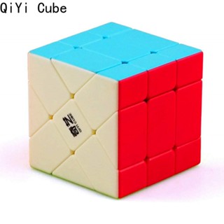 Qiyi Cube 3x3 ลูกบาศก์ฟิชเชอร์ปริศนา ของเล่นฝึกสมอง สําหรับเด็ก