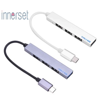 อะแดปเตอร์แปลงสายเคเบิ้ล Type C HUB USB-C เป็น 4 พอร์ต USB 2.0 OTG