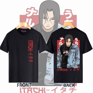 GOOD YFอะนิเมะ naruto itachi เสื้อยืดผ้าฝ้ายแฟชั่นอะนิเมะ unisexS-5XL