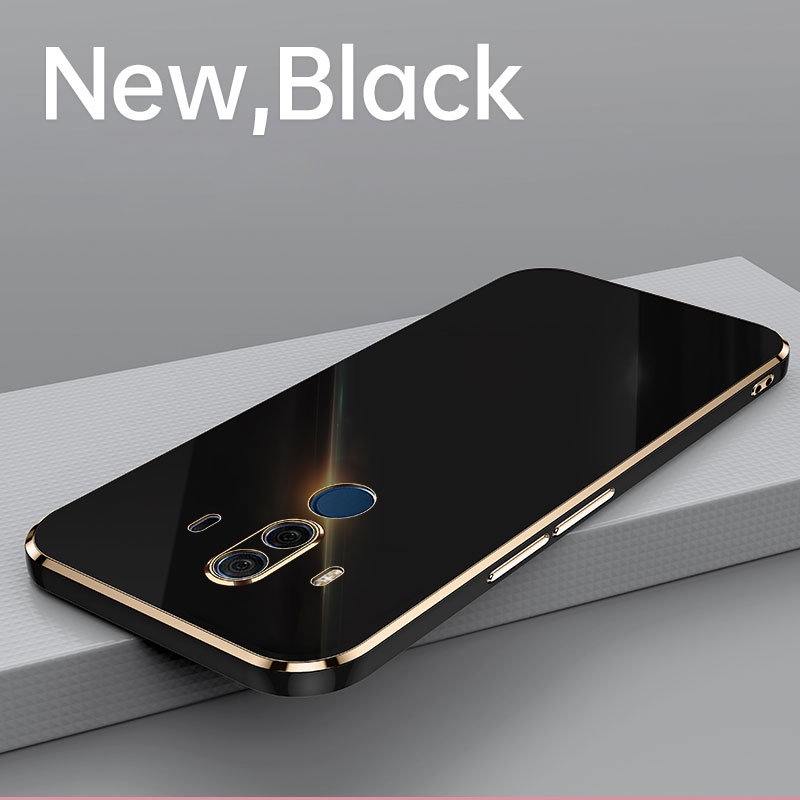 กรณี Huawei Mate 10 Pro ฝาครอบเคส Soft TPU Electroplating Back Cover Shockproof เคส Huawei Mate 10 Pro Phone Casing