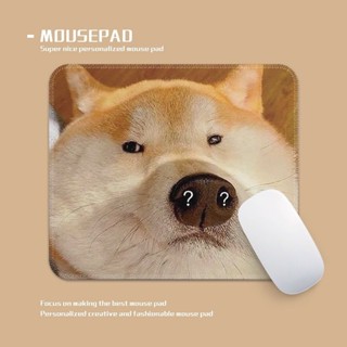 🧁แผ่นรองเมาส์ หนา2-3mm รูปแบบสุนัขแมวตลก แผ่นรองเมาส์ Mouse Pad แผ่นยางรองเมาส์ กันลื่นขนาด  แผ่นรองเมาส์เกมมิ่ง