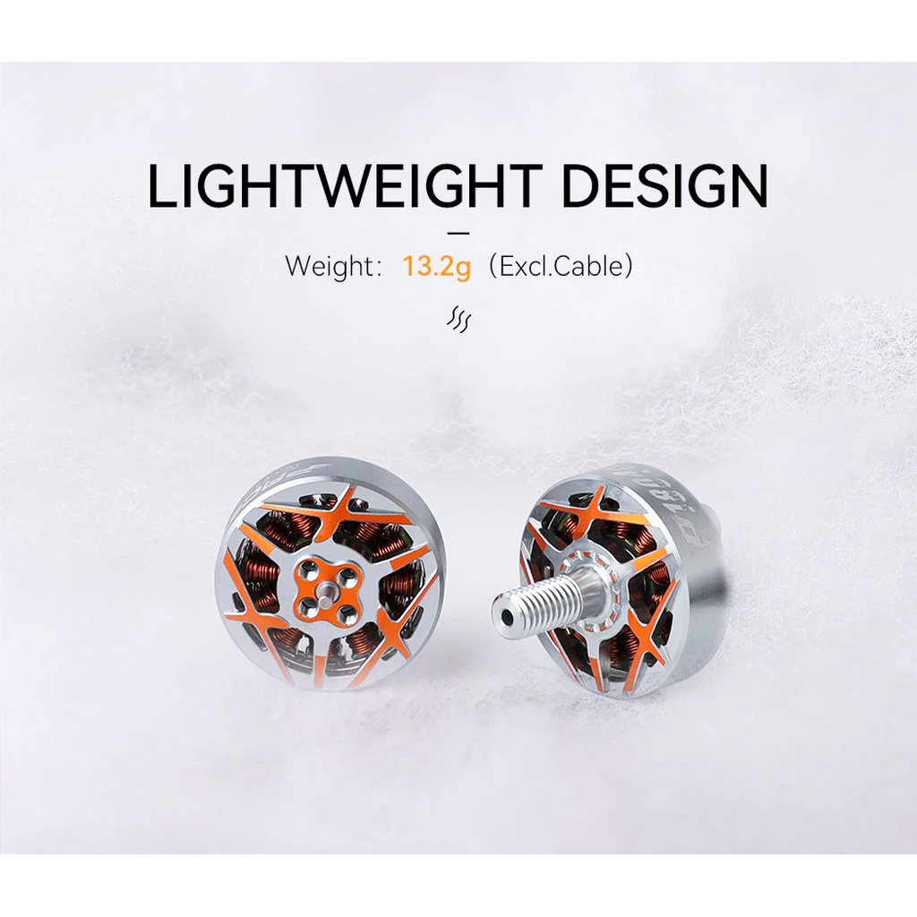 4X PACER P1804 1.5MM & 5MM SHAFT - 2400KV MOTOR BY T-MOTOR อุปกรณ์โดรน Drone