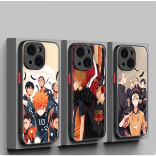 เคสโทรศัพท์มือถือนิ่ม กันเลนส์ ลาย karasuno 38VTY สําหรับ iPhone SE SE2 SE3 7 8 Plus XR XS Max 11 Pro Max