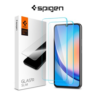 Spigen Galaxy A34 5G Slim Samsung A34 กระจกนิรภัย (2 แพ็ค)