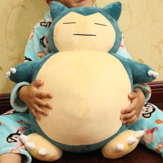 หมอนตุ๊กตานุ่ม รูปการ์ตูน Pokemon Big Snorlax Kabigon ขนาด 12 นิ้ว เหมาะกับของขวัญ ของเล่นสําหรับเด็ก