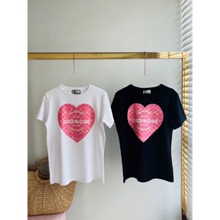 พร้อมส่ง✅เสื้อยืดคอกลม แขนสั้น เนื้อผ้าคอตตอนคุณภาพดีเกรดพรีเมียม งานเก๋ basic style สกรีน COACH_02