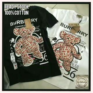 [Official]T shirt 100% cotton burberry