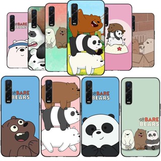 เคสโทรศัพท์ซิลิโคน TPU แบบนิ่ม ลาย AM94 We Bare Bear สําหรับ Oppo A56s A16K A16e A1 A1x Find X6