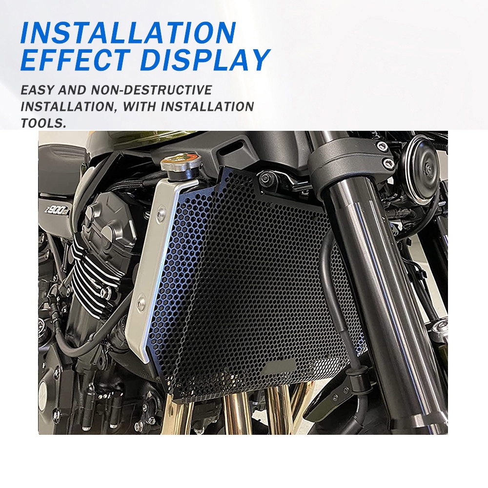 KAWASAKI สําหรับKawasaki Z900RS Z900 RS Z 900 RS Z 900RS 2021 2022 2023 อุปกรณ์เสริมหม้อน้ําGrille G
