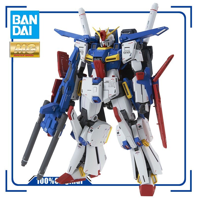 BANDAI MG 1/100 MSZ-010 Mobile Suit Gundam ZZ Ver.Ka Assembly Model Action Toy Figures Anime Gift