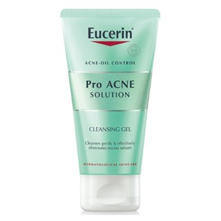 Eucerin ยูเซอริน โปร แอคเน่ โซลูชั่น คลีนซิ่ง เจล 75 มล.