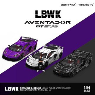 Timemicro โมเดลรถยนต์ 1:64 LBWK Lambo LP700 GTEVO