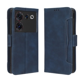 เคสหนัง ฝาพับ พร้อมช่องใส่บัตร หรูหรา สําหรับ ZTE Nubia Z50 Ultra Z50 Ultra Z 50