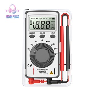 Aneng AN101 เครื่องทดสอบมัลติมิเตอร์ดิจิทัล ขนาดเล็ก DC/AC แรงดันไฟฟ้า กระแสไฟ Lcr Meter แบบพกพา มืออาชีพ