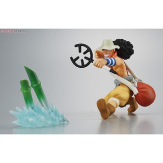 Usopp ของแท้ JP แมวทอง - Attack Motions Bandai [โมเดลวันพีช]